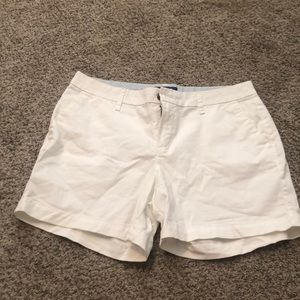 White old navy shorts
